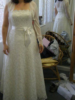 Pics! Hair trial and dress fitting