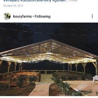 Backdrop or No Backdrop for outdoor ceremony? - 1