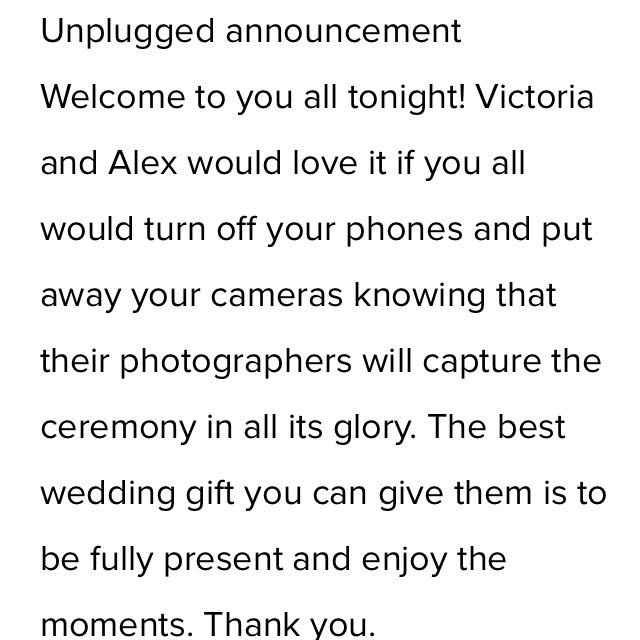 Unplugged Announcement - Paging Celia