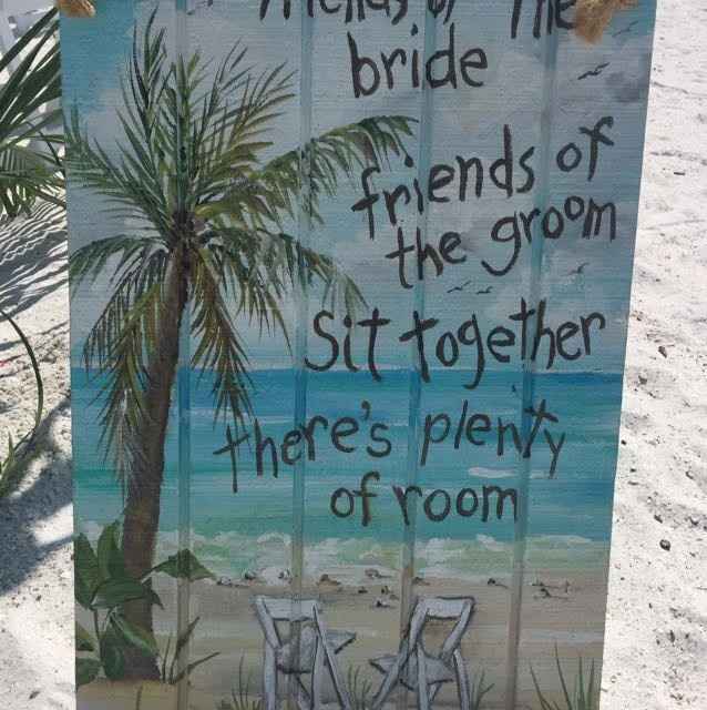Beach wedding
