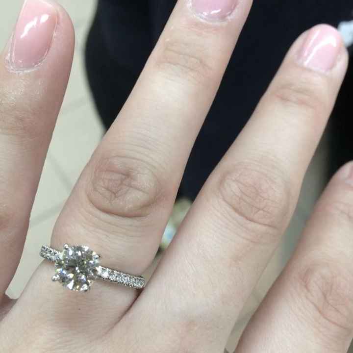 Engagement ring pictures?