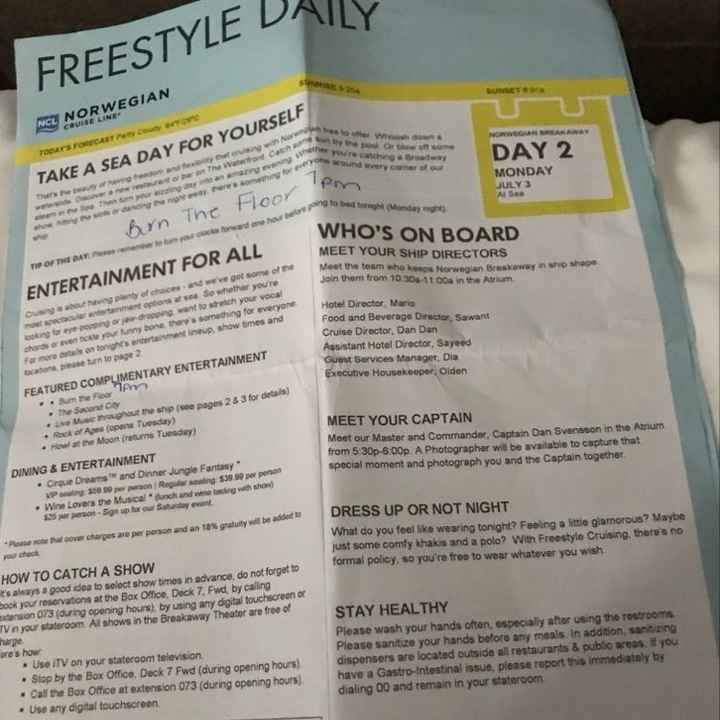 KWR: Norwegian or Celebrity cruise to Bermuda?