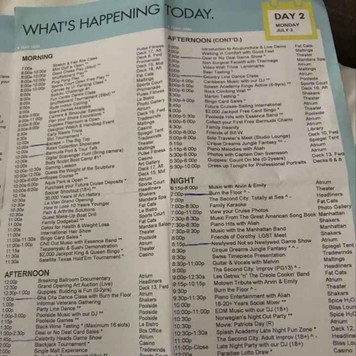 KWR: Norwegian or Celebrity cruise to Bermuda?