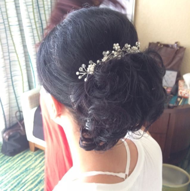 Wedding hair updos-- who's married?