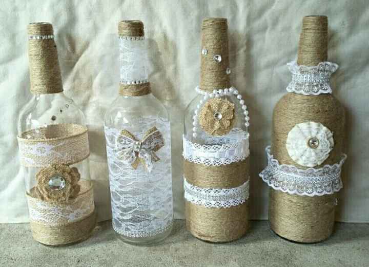 What do you think of my diy centerpiece bottles?