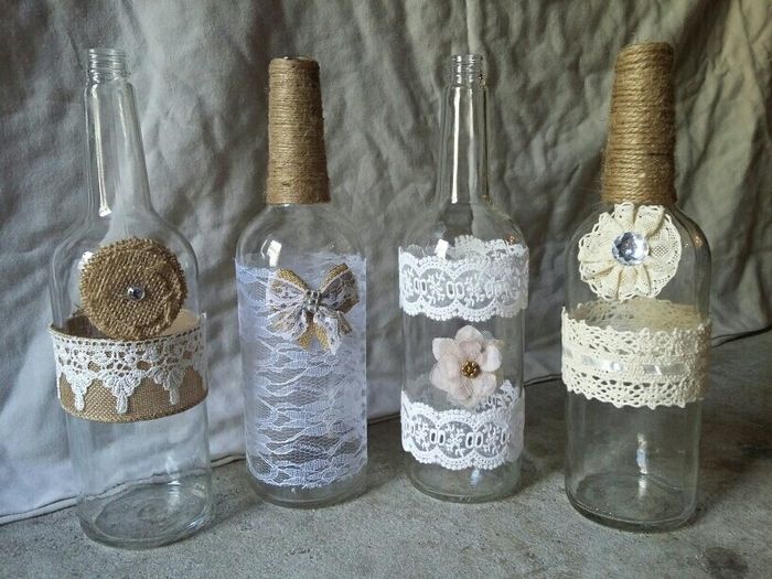 What do you think of my diy centerpiece bottles?