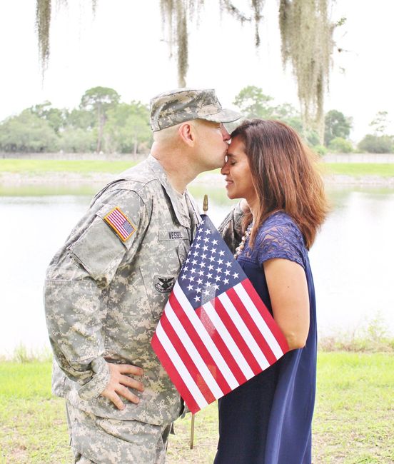 EPics Sneak Peeks for this Veterans Couple