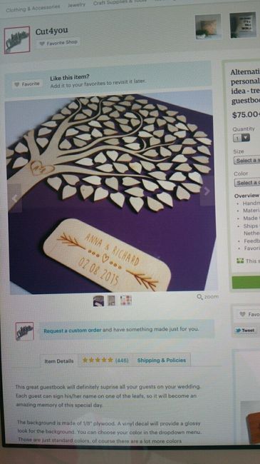 Guest book alternative Ideas!!