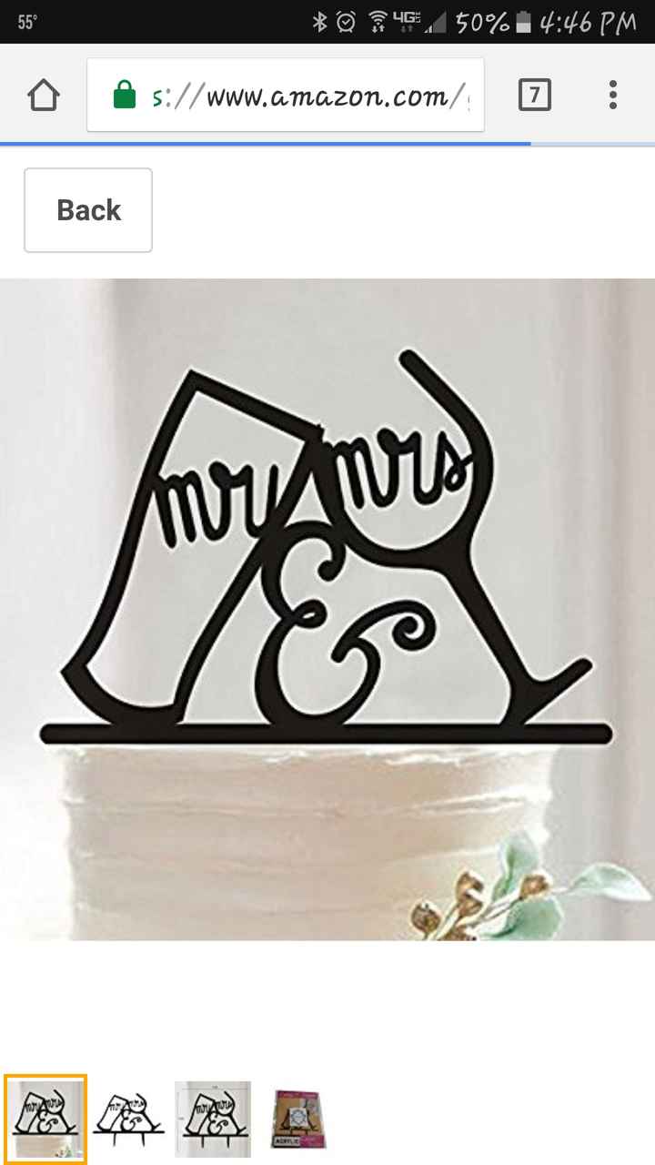 Show me your cake toppers - 1