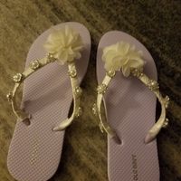 Wedge Flip Flops for Reception Anyone? - 1
