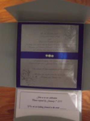 What do your wedding invites look like?