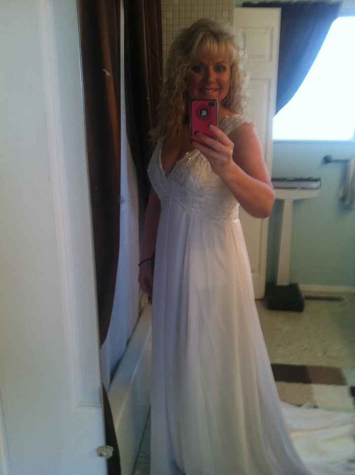 Online Dress arrived today!!!