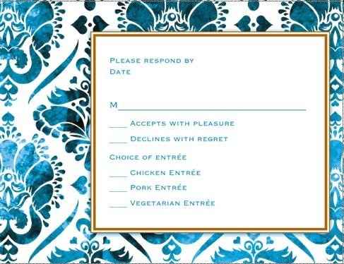 RSVP Card Question