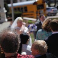 focused on head instead of entire crowd