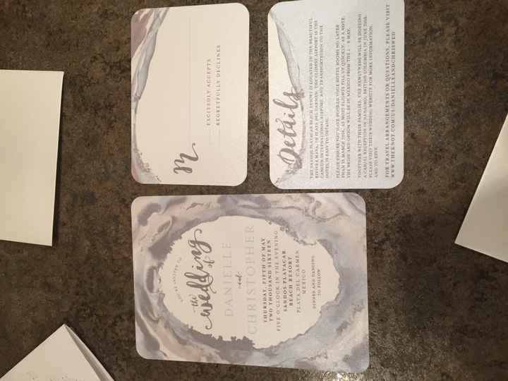 Where did you order your invitations from?
