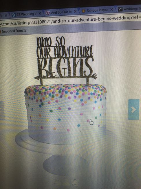 Show me your cake toppers
