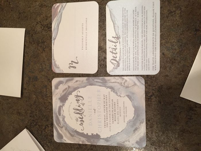 Where did you order your invitations from?