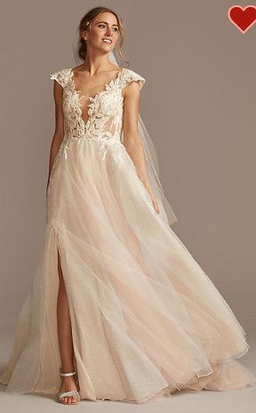 Let's See those Blush Wedding Dresses! 1
