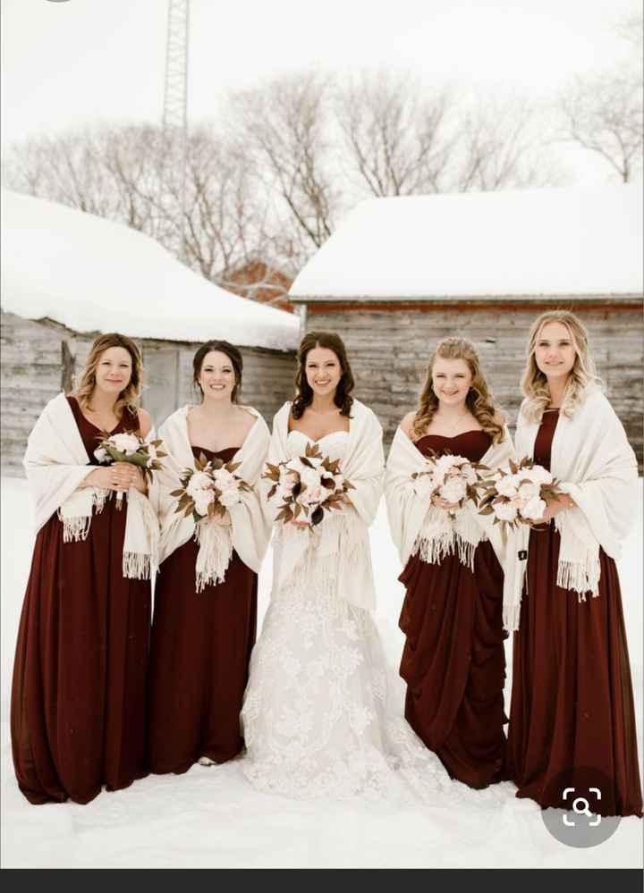 Winter wedding... not winter dress - 2