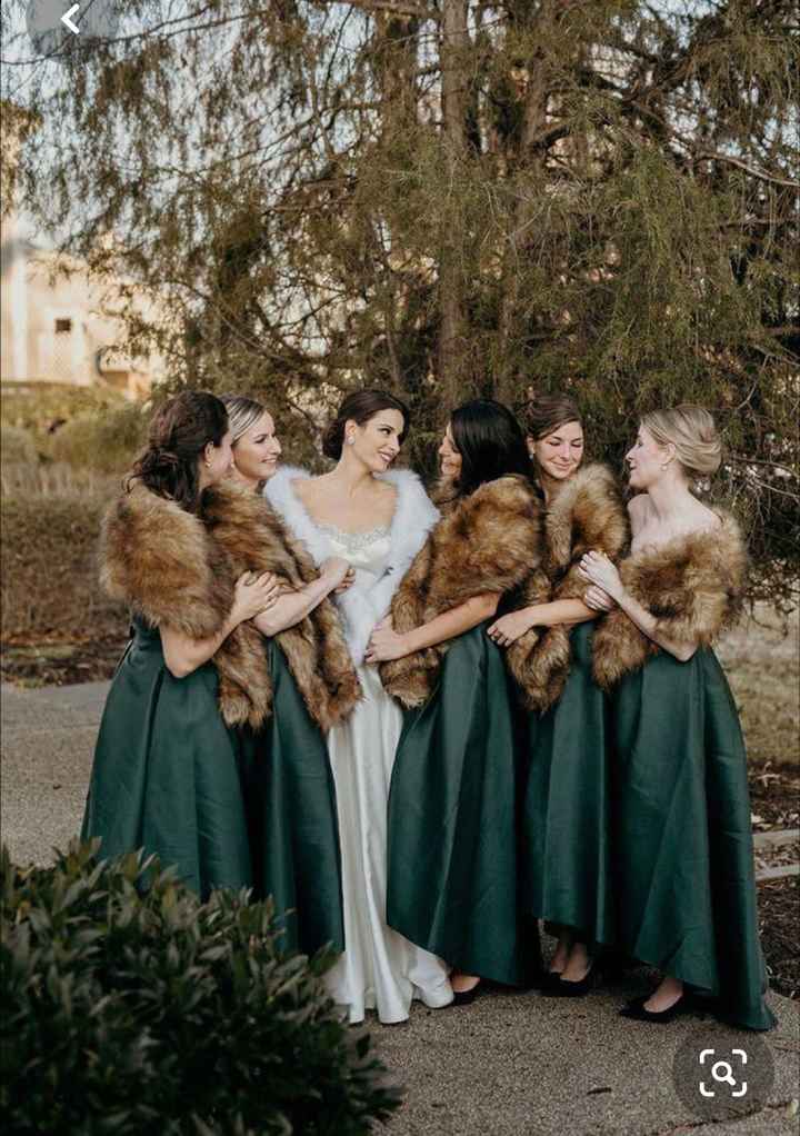 Winter wedding... not winter dress - 3