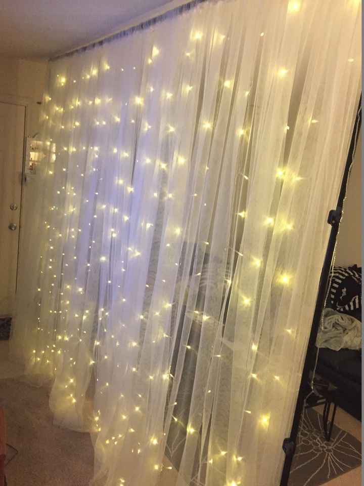 DIY Sweetheart Table Backdrop