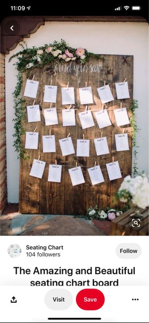 Seating Chart Large Wedding 1