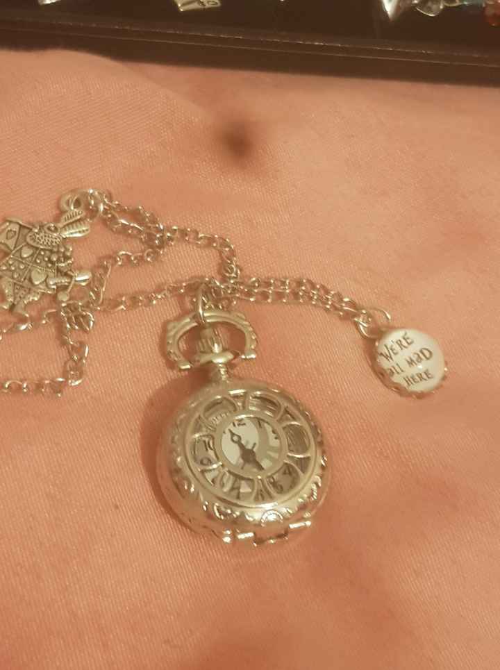Pocket watch necklace
