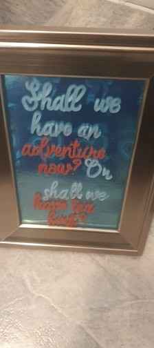 should we have an adventure now or shall we have tea first - alice in wonderland quote for tea&coffe