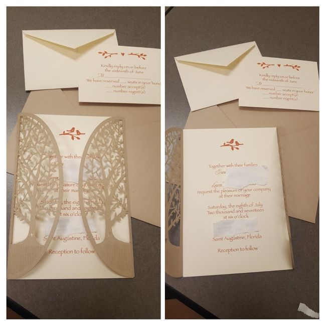 Invites have arrived!