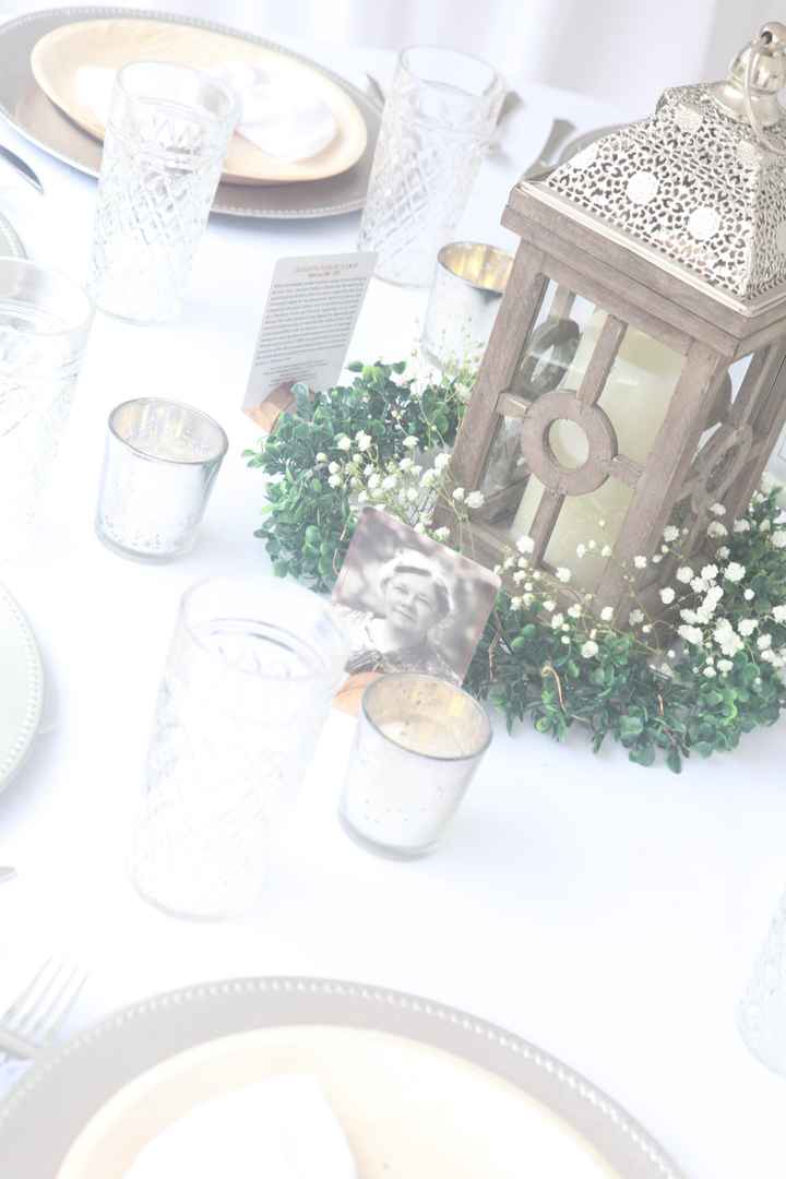 Greenery for centerpieces