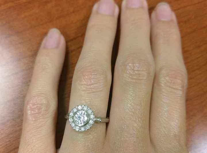 Rings.......to diamond or not to diamond