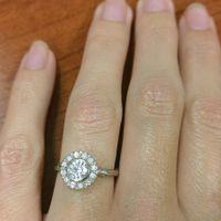 Rings.......to diamond or not to diamond