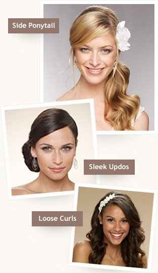 Show me your wedding hair and Make up or inspiration and the dress that adds it together