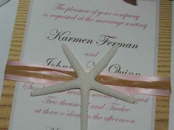 Invitations for Beach Wedding