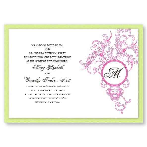 Can I see your WEDDING INVITES