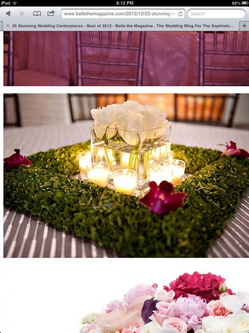 show me your .... centerpieces !