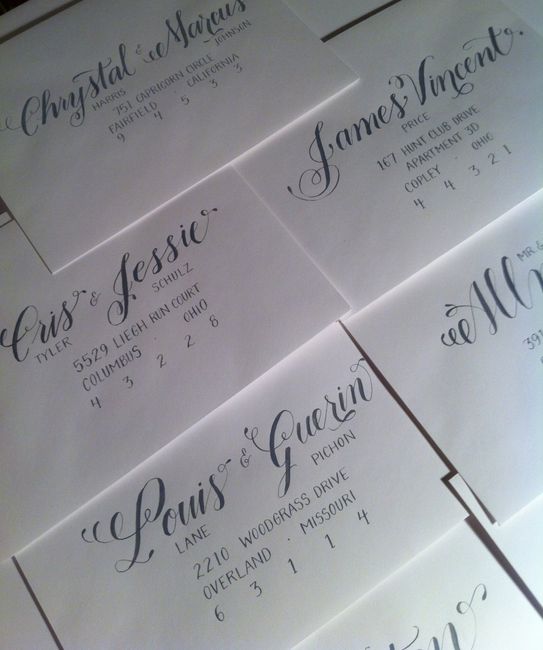 My Calligraphy is Done!  (Pics)