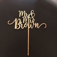 Cake topper