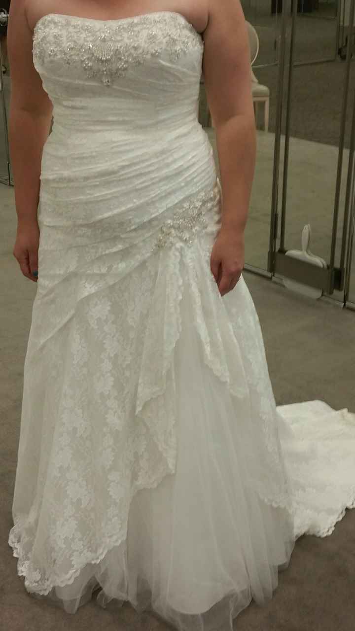 Dress is here! - Sample dresses.