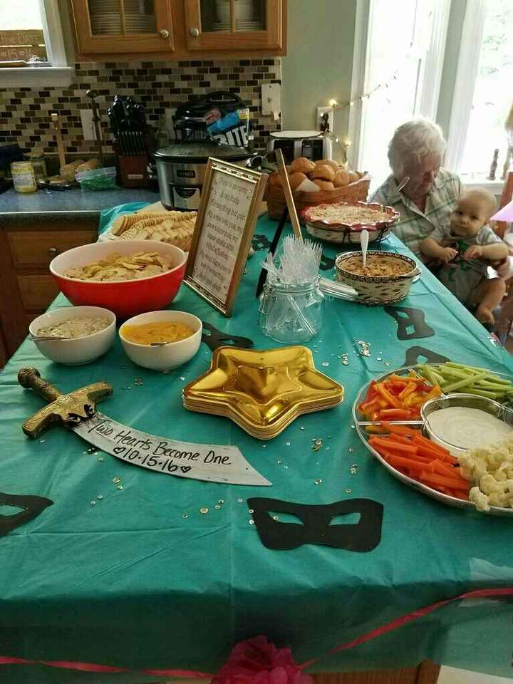 BAS! The Princess Bride themed shower!