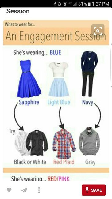 engagement photo outfits