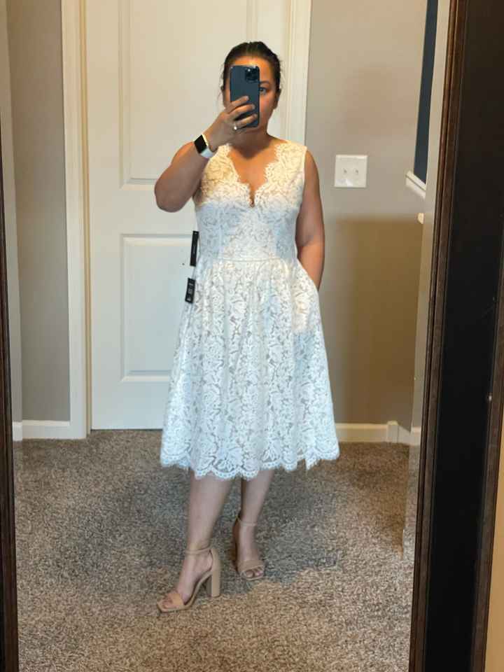 Bridal shower and rehearsal dinner outfits - 1