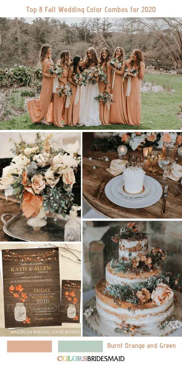 fall wedding colors