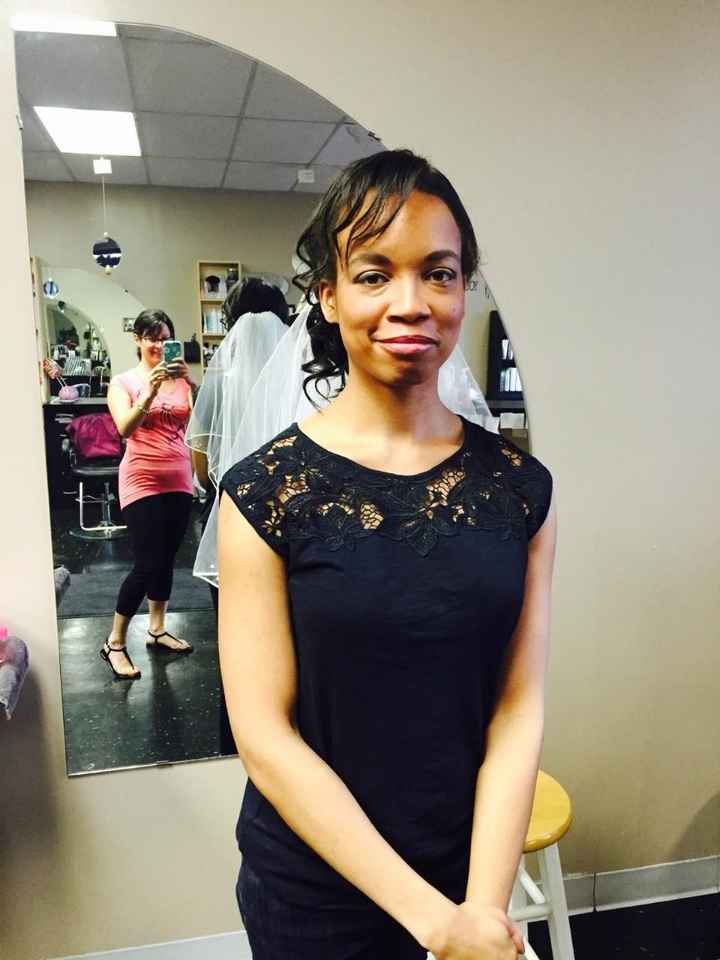 Two weeks out and kind of worried about makeup