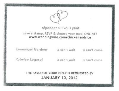 Show me your invitations!!