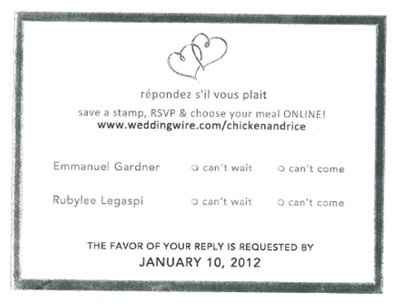 Show me your invitations!!