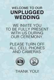 Poem or Signage for No Cell Phones & No Cameras
