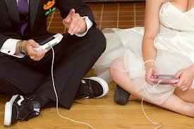 Video game wedding pictures