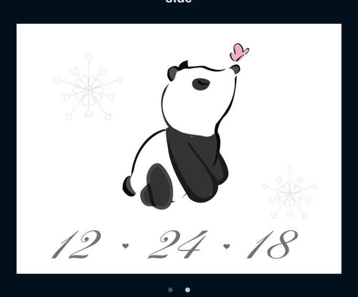  Let’s see those save the dates! - 1