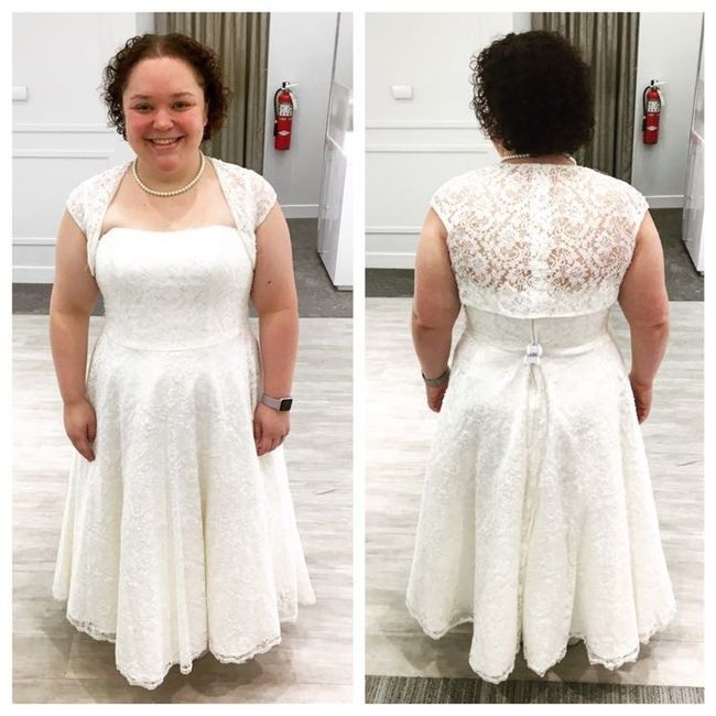 Is anyone doing a short wedding dress?